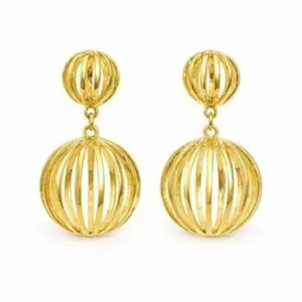 Gold Statement Earrings